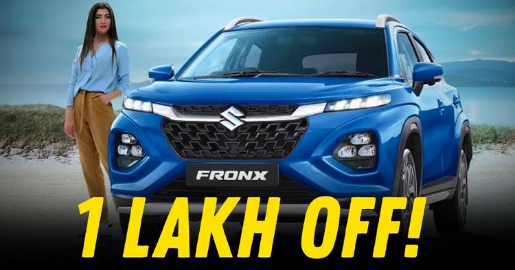 maruti suzuki fronx 1 lakh discount featured maruti suzuki fronx 1 lakh discount featured