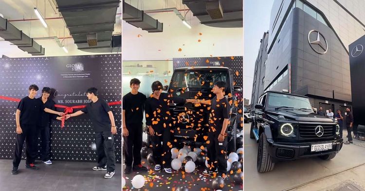Mercedes Benz G580 Delivery Sourav Joshi Featured Mercedes Benz G580 Delivery Sourav Joshi Featured