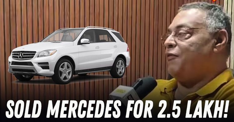 mercedes suv sold at 2.5 lakh due to delhi policy