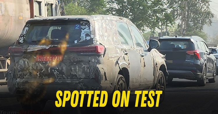 mg majestor large d segment suv spotted testing india mg majestor large d segment suv spotted testing india
