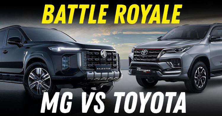 mg majestor vs toyota fortuner featured mg majestor vs toyota fortuner featured