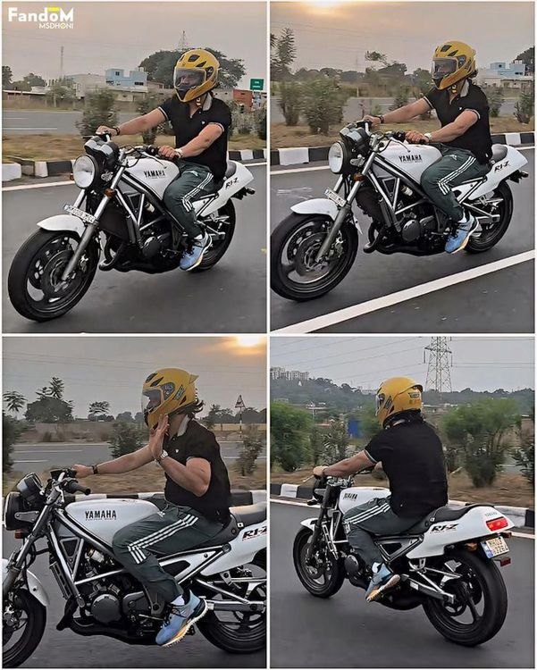 ms dhoni bike collection
