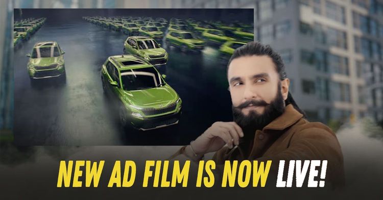 ranveer singh skoda kylaq tvc ranveer singh skoda kylaq tvc
