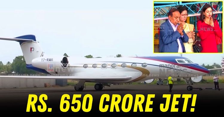 ravi pillai gulfstream jet 650 crore featured ravi pillai gulfstream jet 650 crore featured