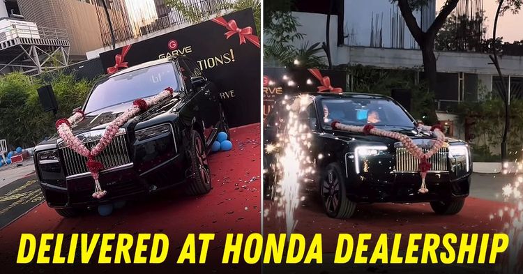 rolls royce cullinan series II delivery honda dealership pune featured rolls royce cullinan series II delivery honda dealership pune featured