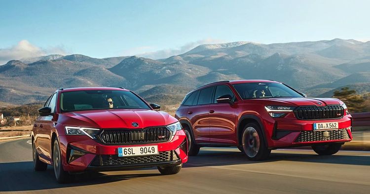 skoda to launch octavia rs and kodiaq rs performance models in india skoda to launch octavia rs and kodiaq rs performance models in india