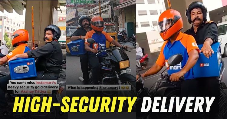 swiggy instamart high security gold delivery on akshaya tritiya swiggy instamart high security gold delivery on akshaya tritiya