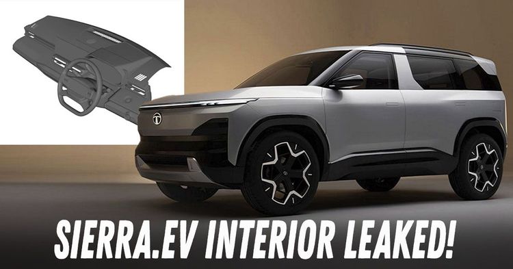 tata sierra ev interior design leaked featured tata sierra ev interior design leaked featured