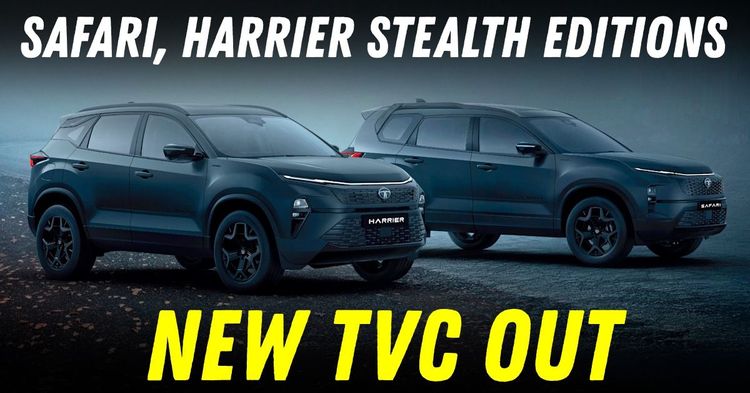 tata harrier safari stealth edition tvc featured tata harrier safari stealth edition tvc featured