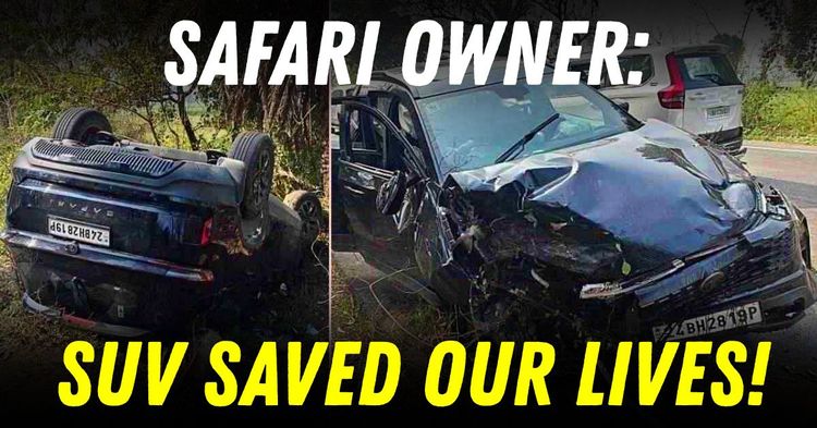 tata safari owner thanks suv saving lives featured tata safari owner thanks suv saving lives featured