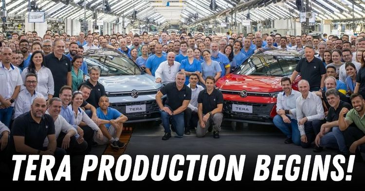 volkswagen tera sub-4 meter compact suv production commences at brazil featured volkswagen tera sub-4 meter compact suv production commences at brazil featured