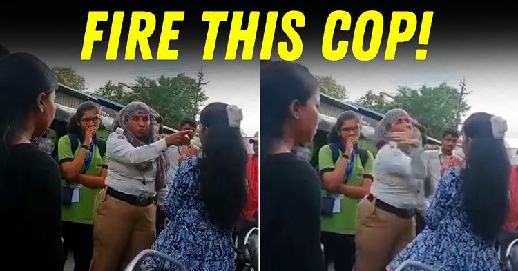 woman cop slaps girl biker riding triples featured woman cop slaps girl biker riding triples featured