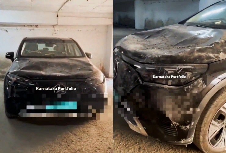 merc eqe crashed by valet