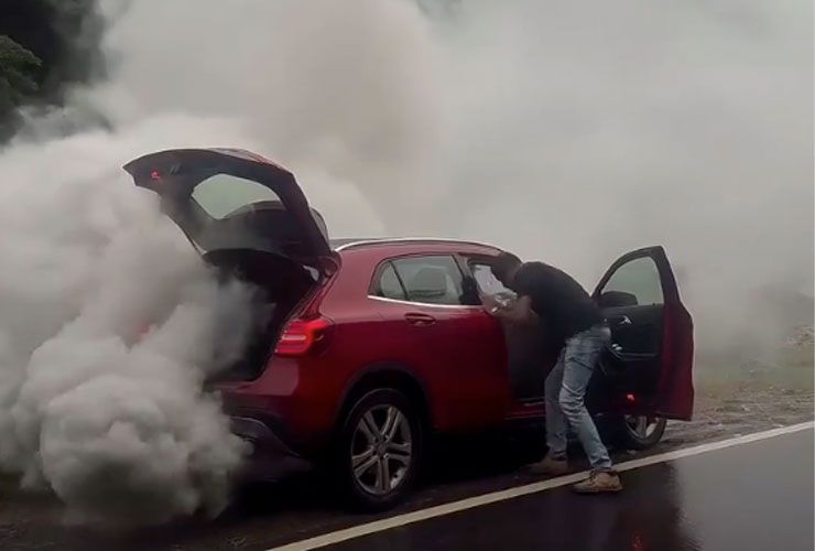 mercedes benz diesel runaway