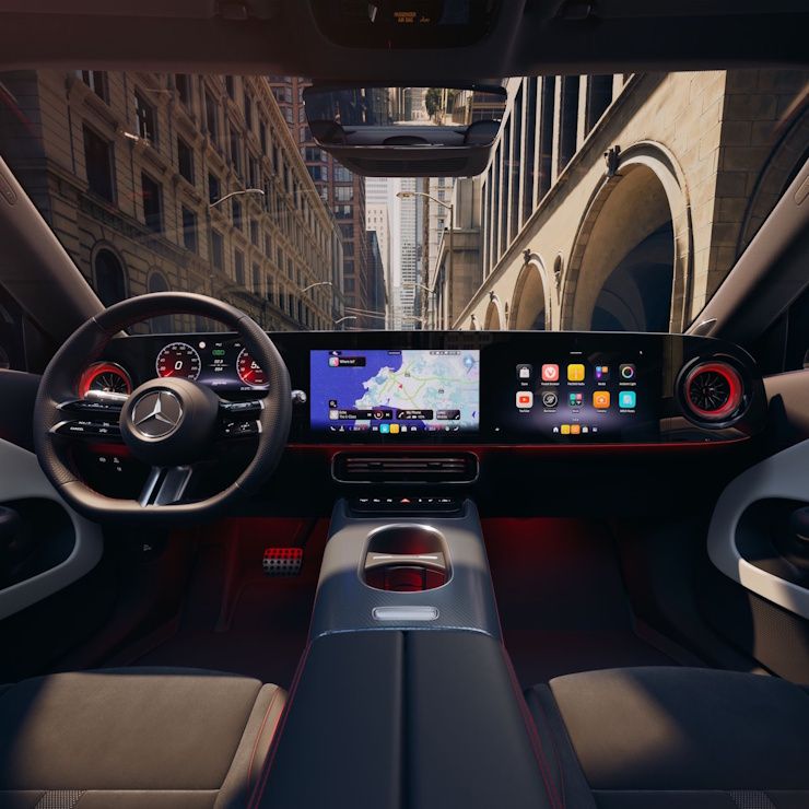 Mercedes CLA interior