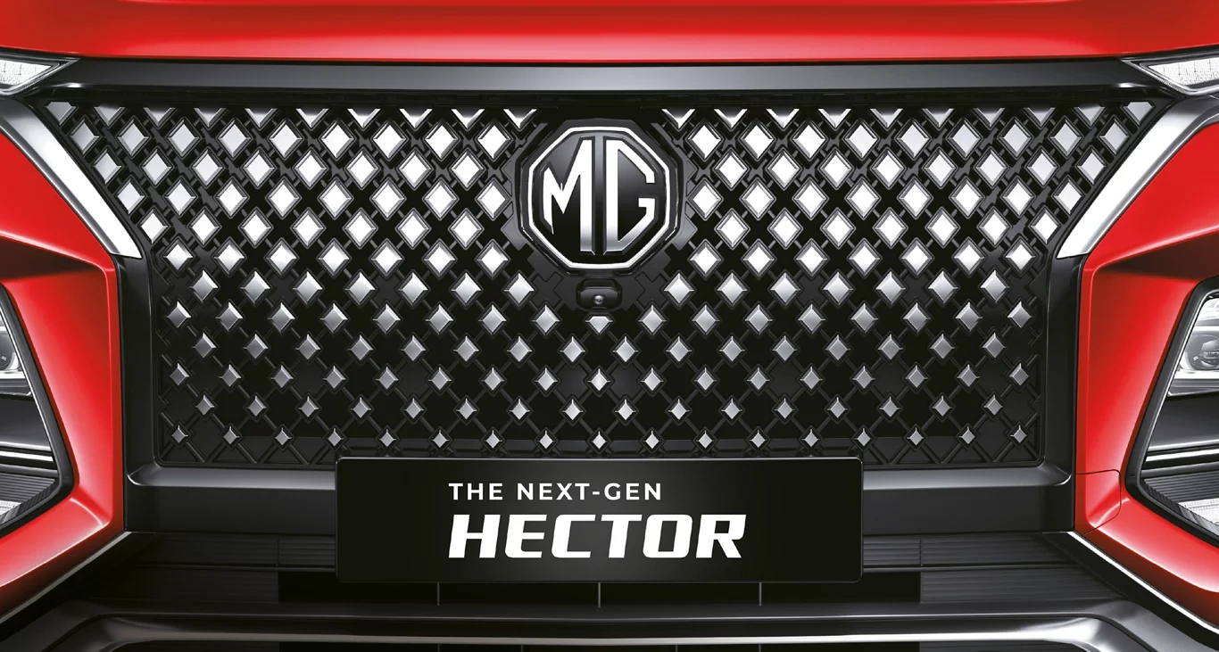 MG Hector Grille