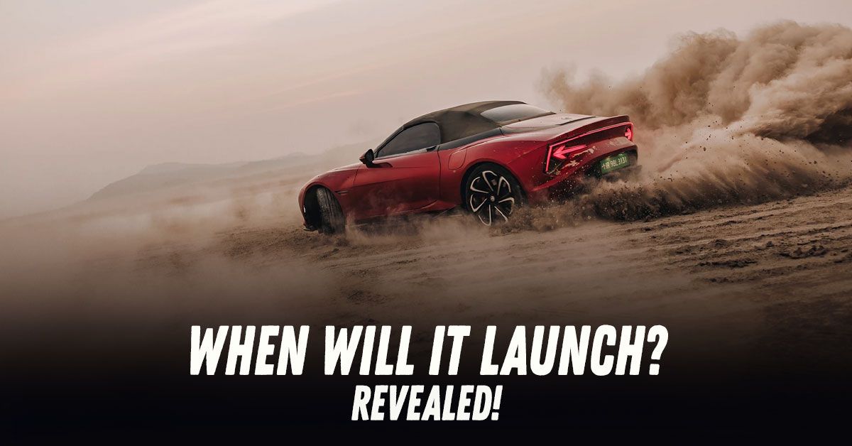 mg cyberster launch timeline revealed