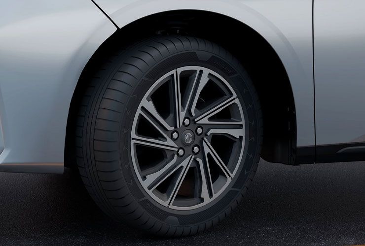 mg m9 self sealing tyres