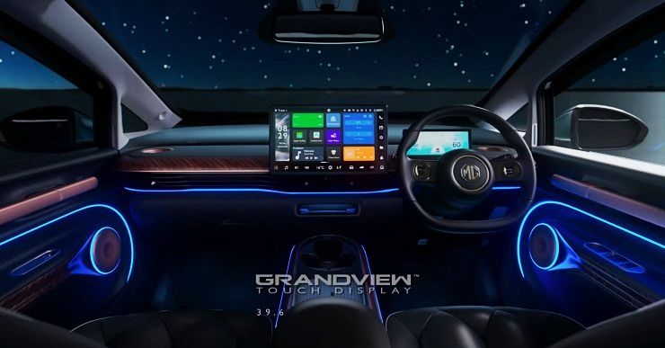 mg windsor ev interior