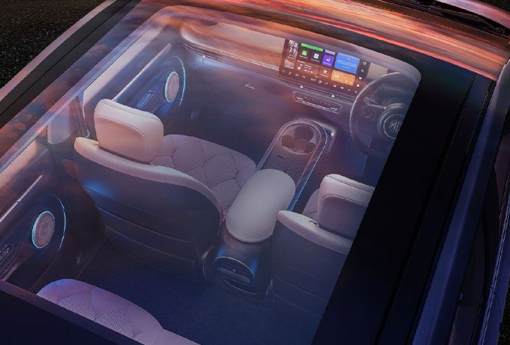 mg windsor ev pro interior and features
