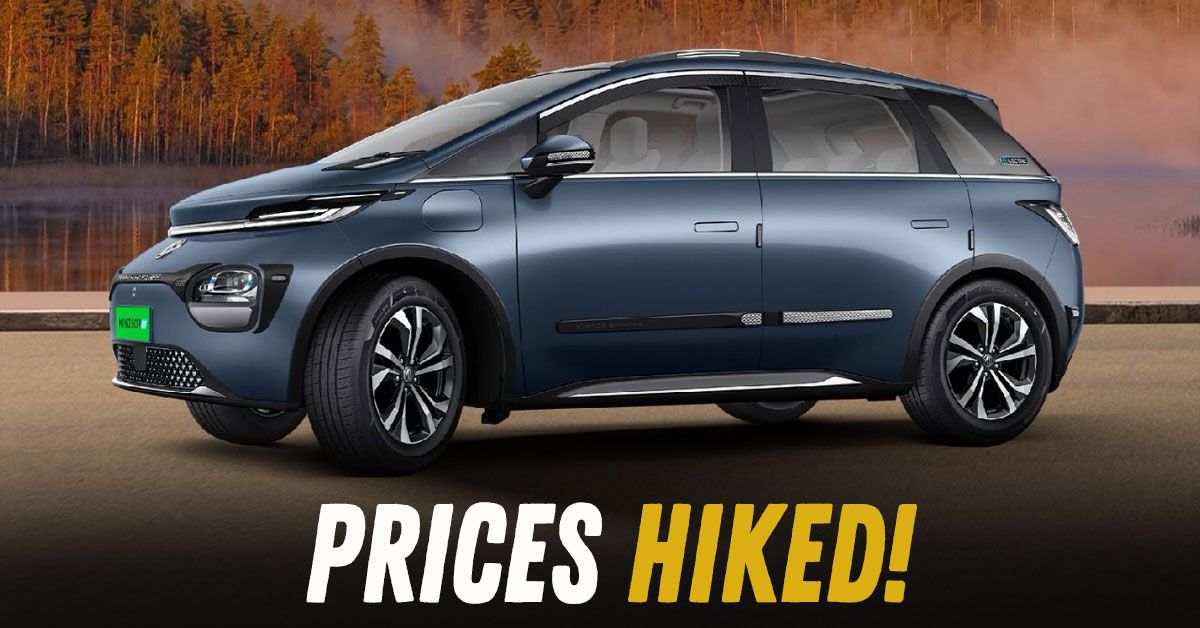 mg windsor pro price hike