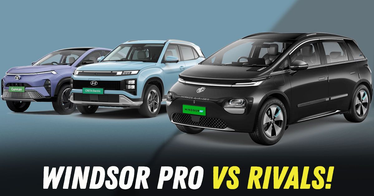 mg windsor pro vs rivals