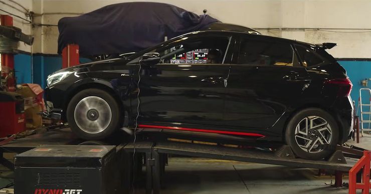 n line on dyno