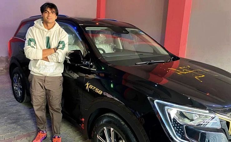 neeraj chopra xuv700