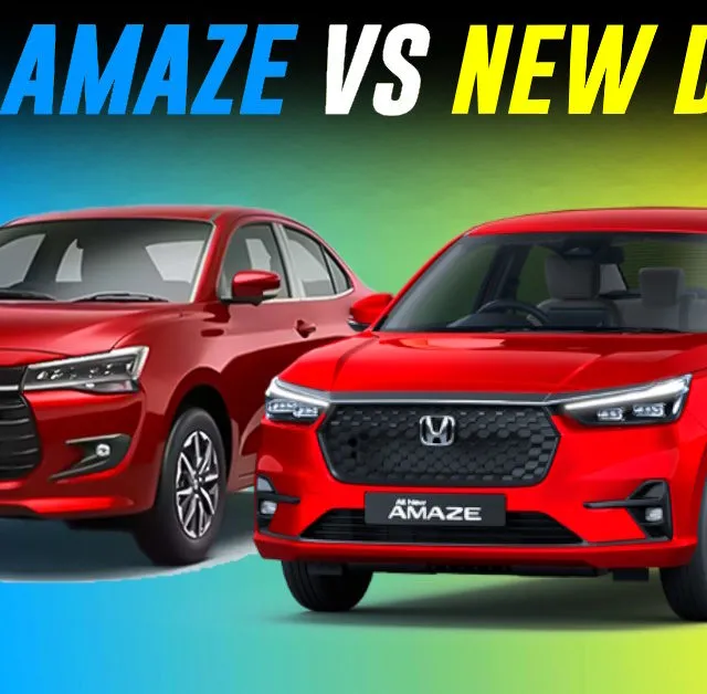 new honda amaze vs new maruti dzire who should buy what