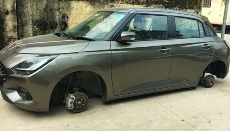 new swift wheels stolen 
