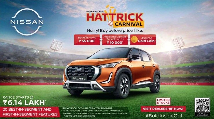 Nissan Hattrick offer april