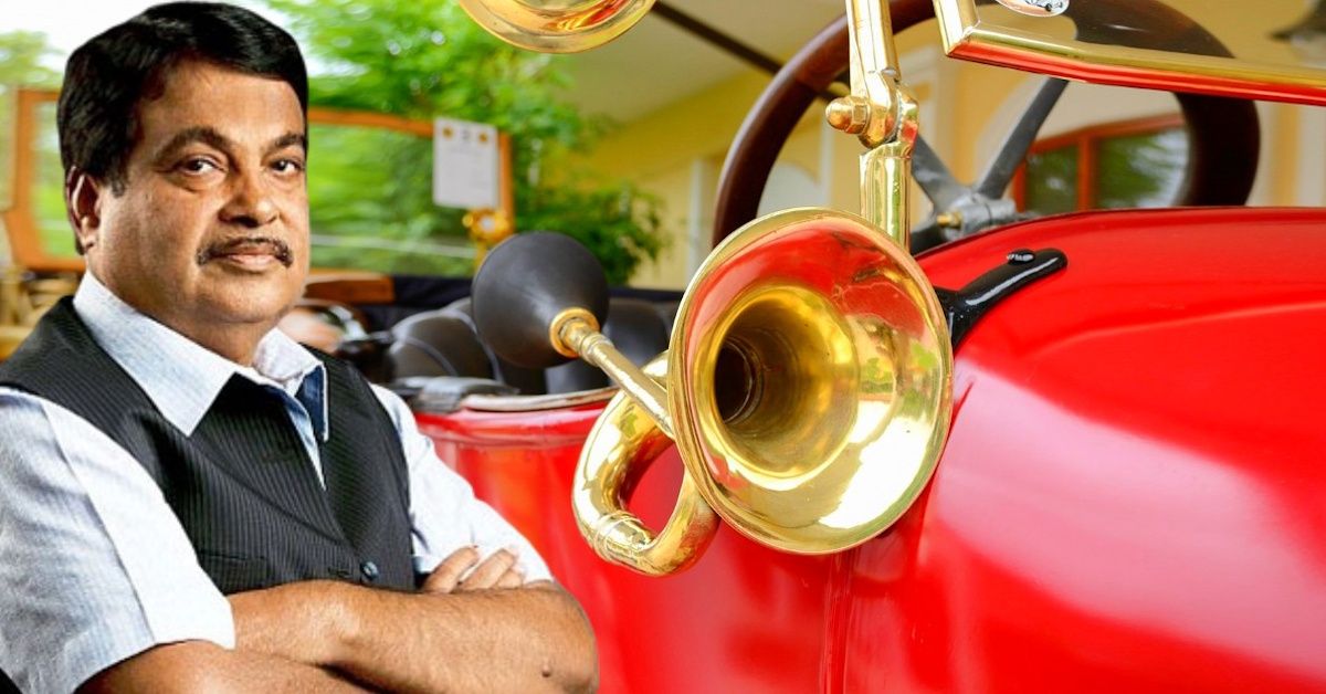 nitin gadkari on musical horns