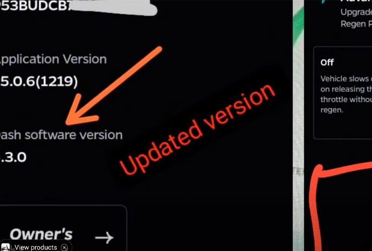 ola electric moveos update