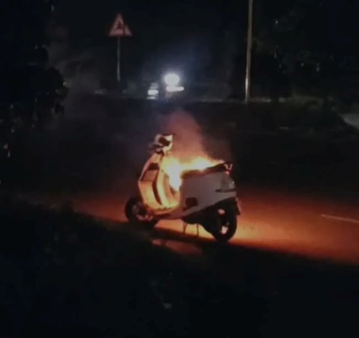 ola scooter fire