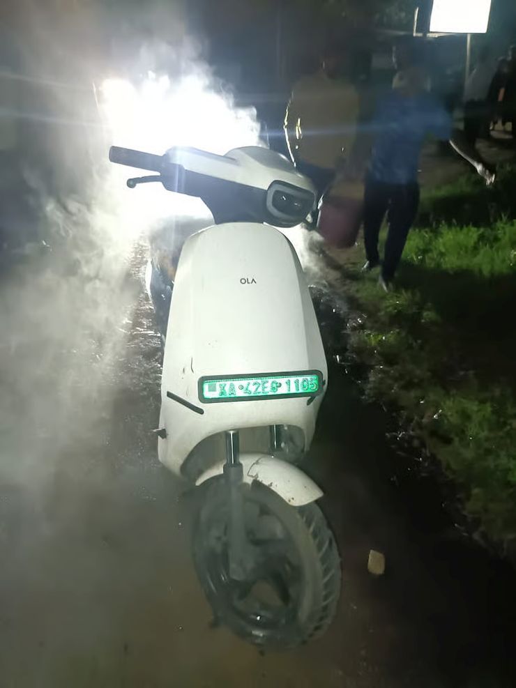 ola scooter fire