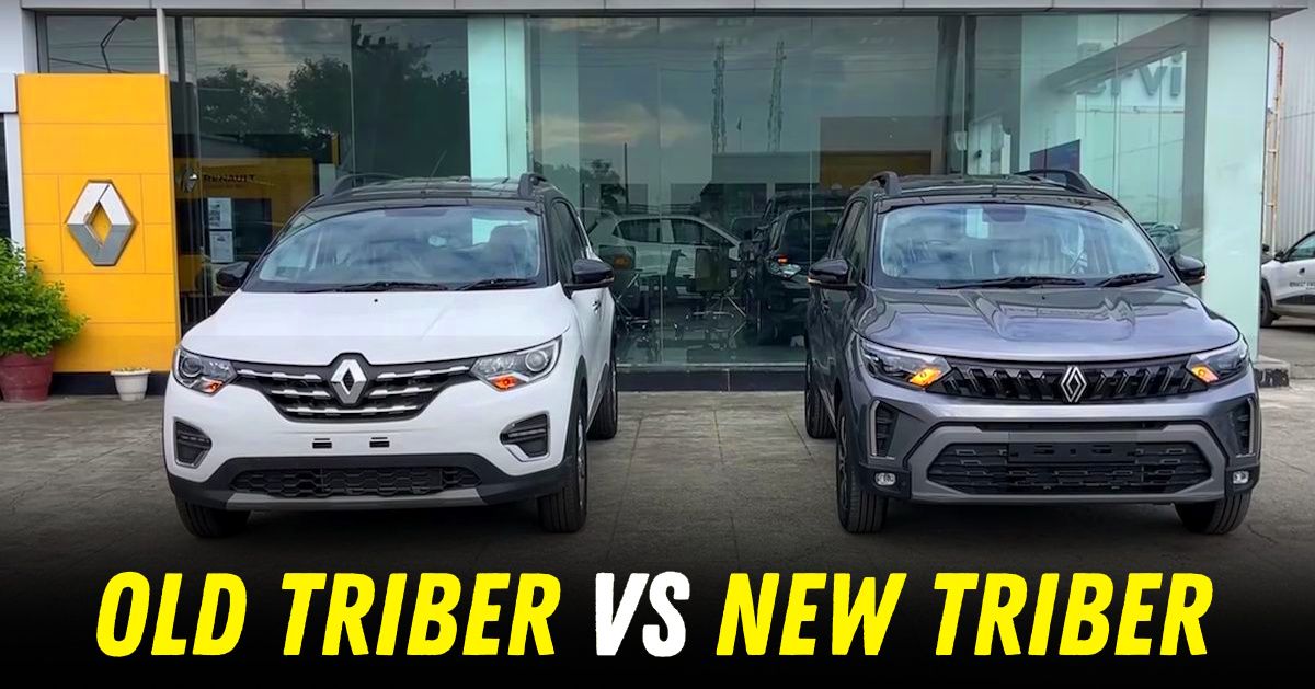 old renault triber vs new triber facelift featured old renault triber vs new triber facelift featured