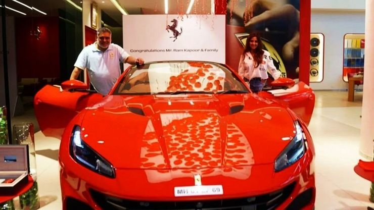 ram kapoor ferrari portofino 