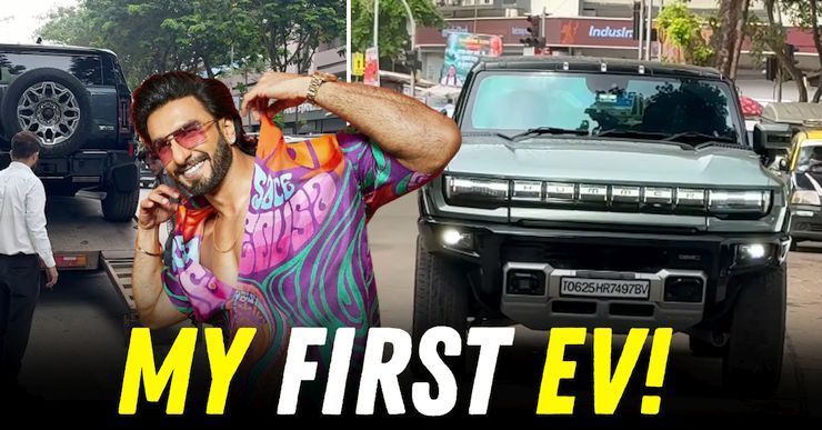 ranveer's hummer ev