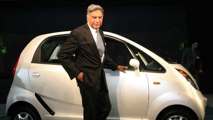 ratan tata with nano
