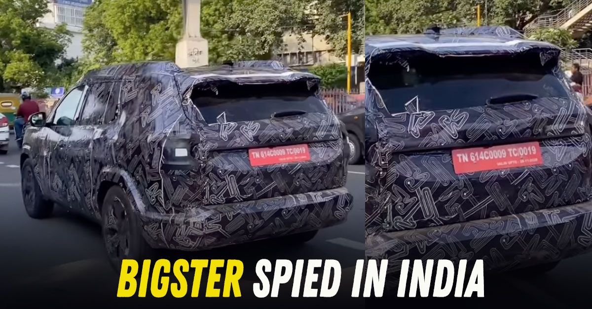 renault bigster boreal spied in india renault bigster boreal spied in india
