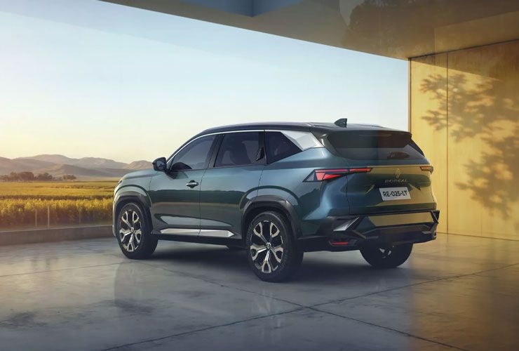 renault boreal rear design