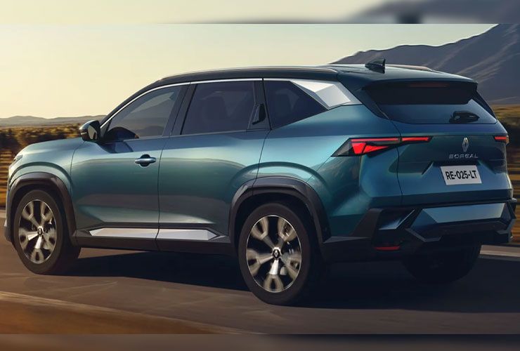 renault boreal rear design