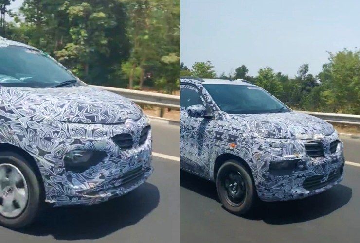 renault kwid ev front