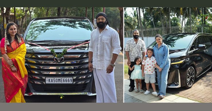 rishab shetty's vellfire