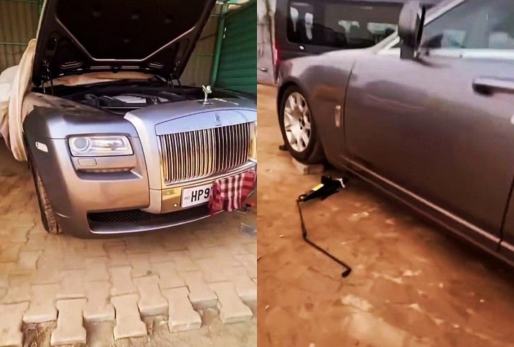 roll royce ghost local garage