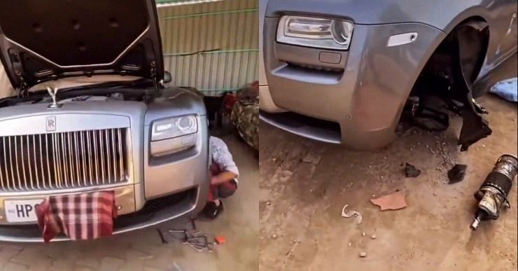 roll royce ghost local repair 