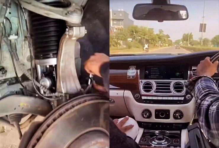roll royce ghost local repair work