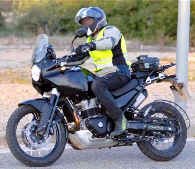 royal enfield himalayan 750 testing