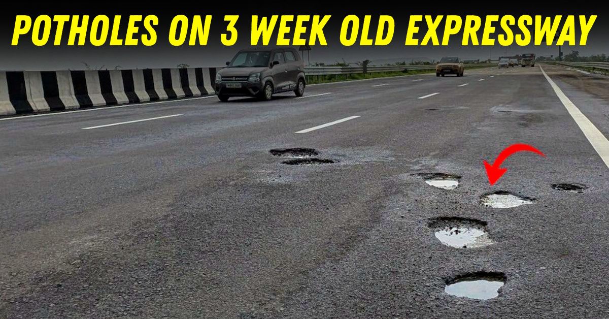 samruddhi expressway potholes poor condition 3 weeks old nitin gadkari featured