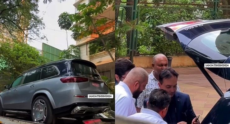 sanjay-dutt-checking-out-maybach-gls600-at-home